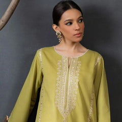 Lawn embroidered 3pc suit C05