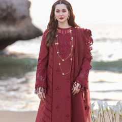 Lawn Embroidered 3pc suit C51