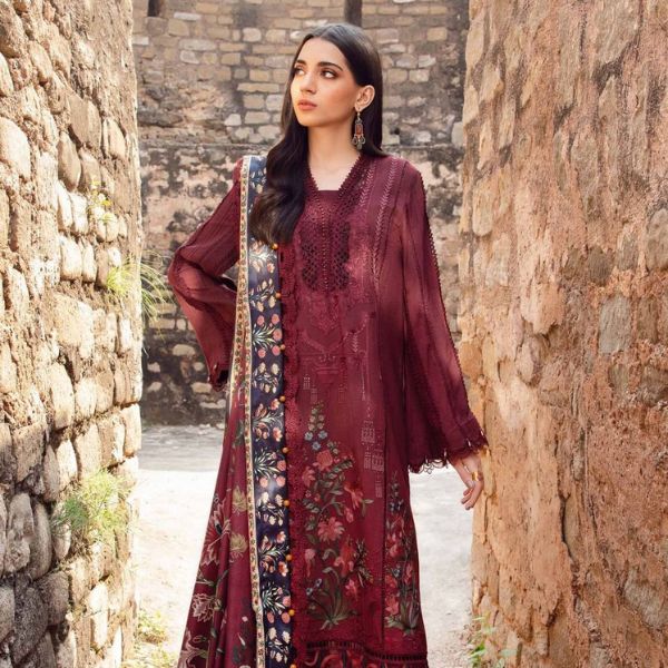 Lawn Embroidery 3pc suit C14