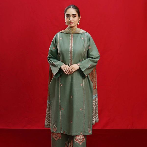 Lawn Embroidery 3pc suit C13