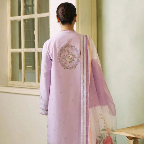 Lawn Embroidered 3pc suit C23