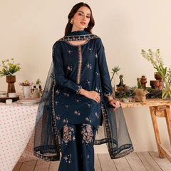 Lawn Embroidered 3pc suit C39