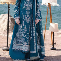 Lawn Embroidered 3pc suit C46