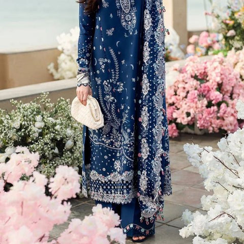 Lawn Embroidered 3pc suit C48