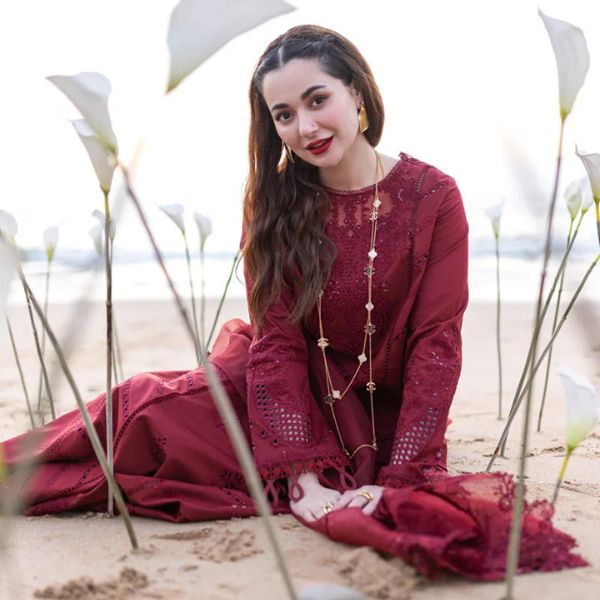 Lawn Embroidered 3pc suit C51