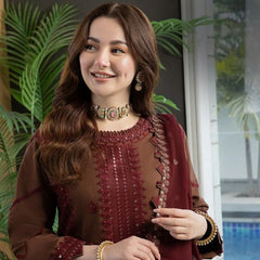 Lawn Embroidered 3pc suit C37