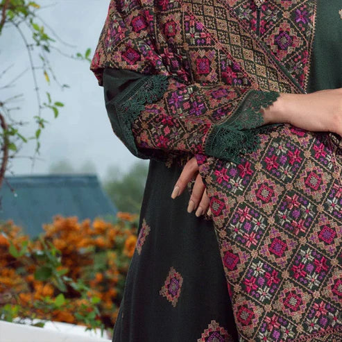 KARANDI EMBROIDERED SHAWL B02