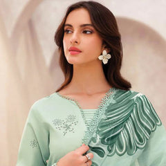 Lawn Embroidered 3pc suit C49