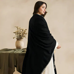 KHADDAR 3PC EMBROIDERED DRESS EMBROIDERED SHAWL A24