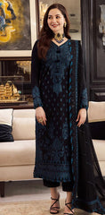 Lawn Embroidered 3pc suit C33