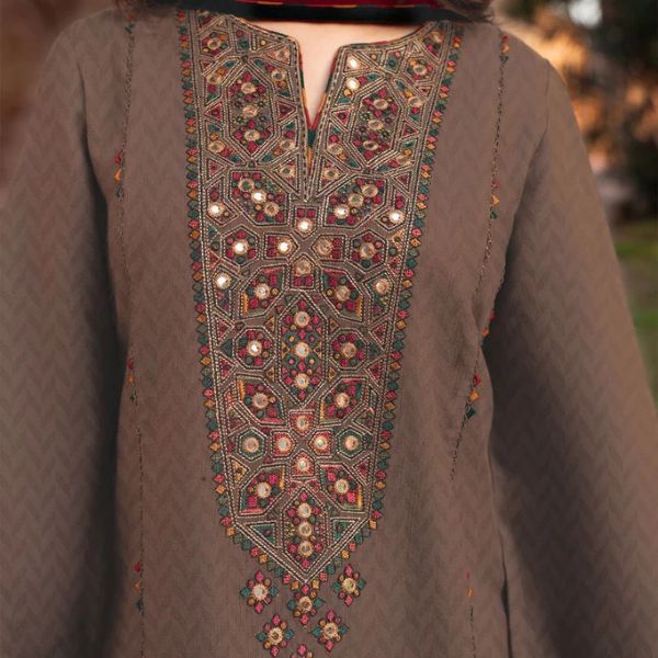 Lawn Embroidery 3pc suit C10