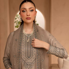 Lawn Embroidered 3pc suit C50